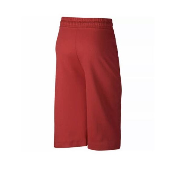 NEW Women's Small NIKE TECH PACK Drawstring Fleece Capri Pants Joggers Red 83264 - Picture 5 of 7